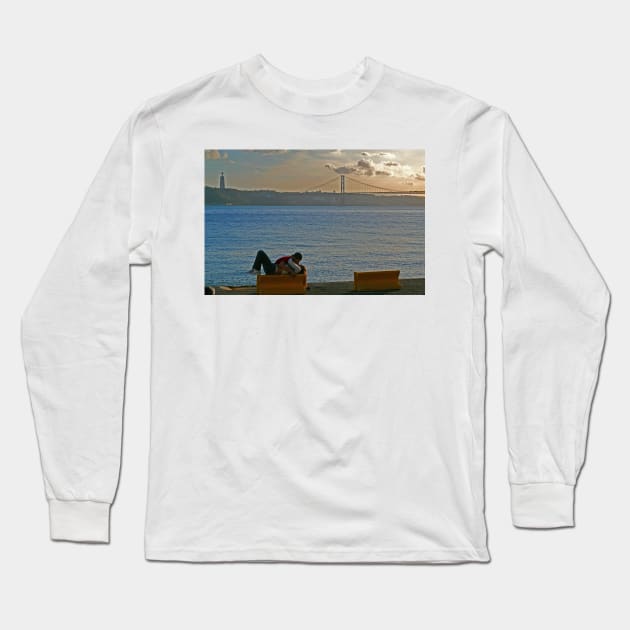 the first Kiss Long Sleeve T-Shirt by terezadelpilar